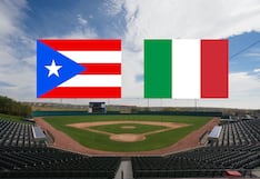 Puerto Rico - Italia EN VIVO GRATIS por el Clásico Mundial en EE.UU.: dónde ver, horarios y canales TV