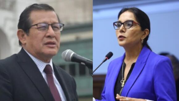 Eduardo Salhuana y Patricia Juárez se pronunciaron por la decisión del Pleno de devolver el dictamen que impediría postular a Antauro Humala a la comisión de Constitución.