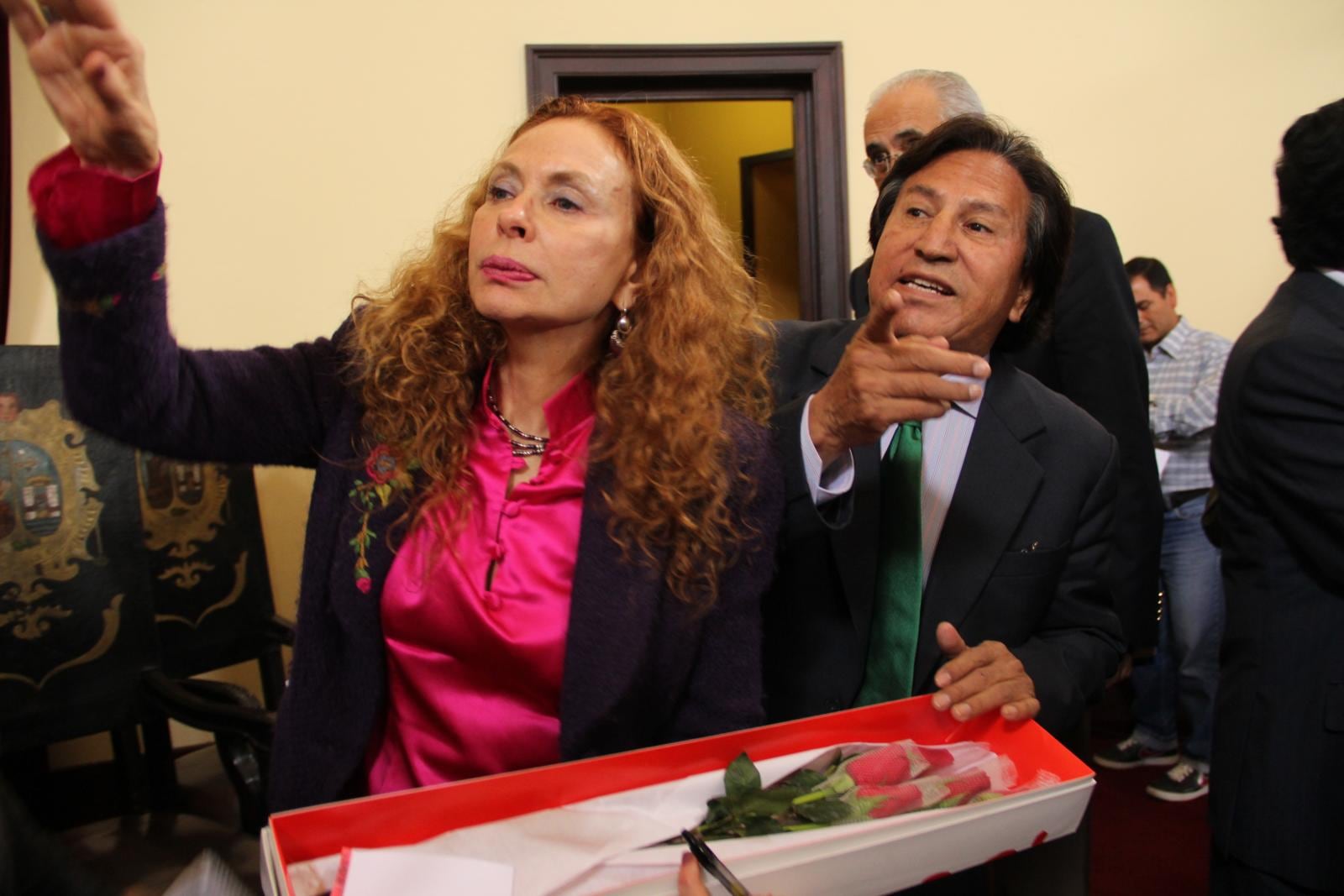 Alejandro Toledo y Eliane Karp. (Foto: Archivo El Comercio)