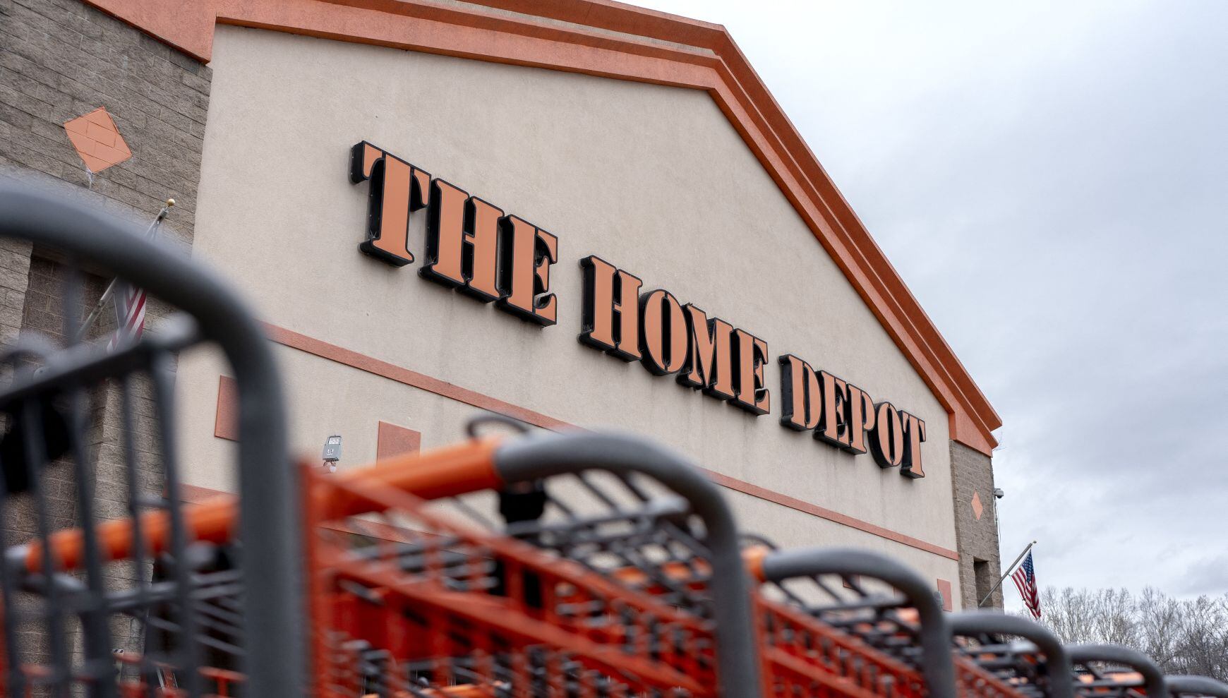 Una tienda Home Depot en Hyattsville, Maryland, el 22 de febrero de 2022 (Foto: Stefani Reynolds / AFP)