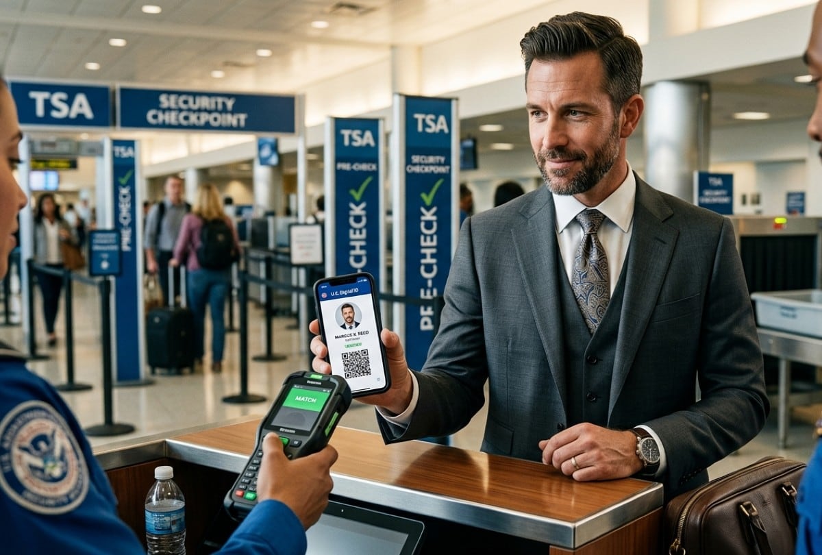 La TSA en EE.UU. ahora permite nuevas opciones de Digital ID en dispositivos móviles compatibles. | Crédito: Imagen creada por El Comercio MAG usando Gemini