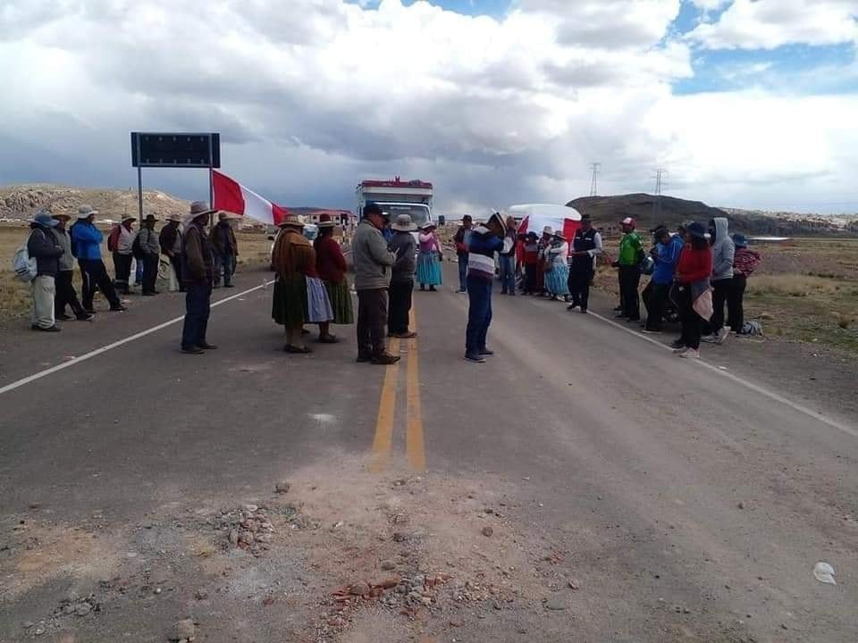 Bloqueo de carreteras. Foto/Difusión.