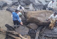 Produce despliega acciones ante derrame de petróleo en playa piurana Las Capullanas