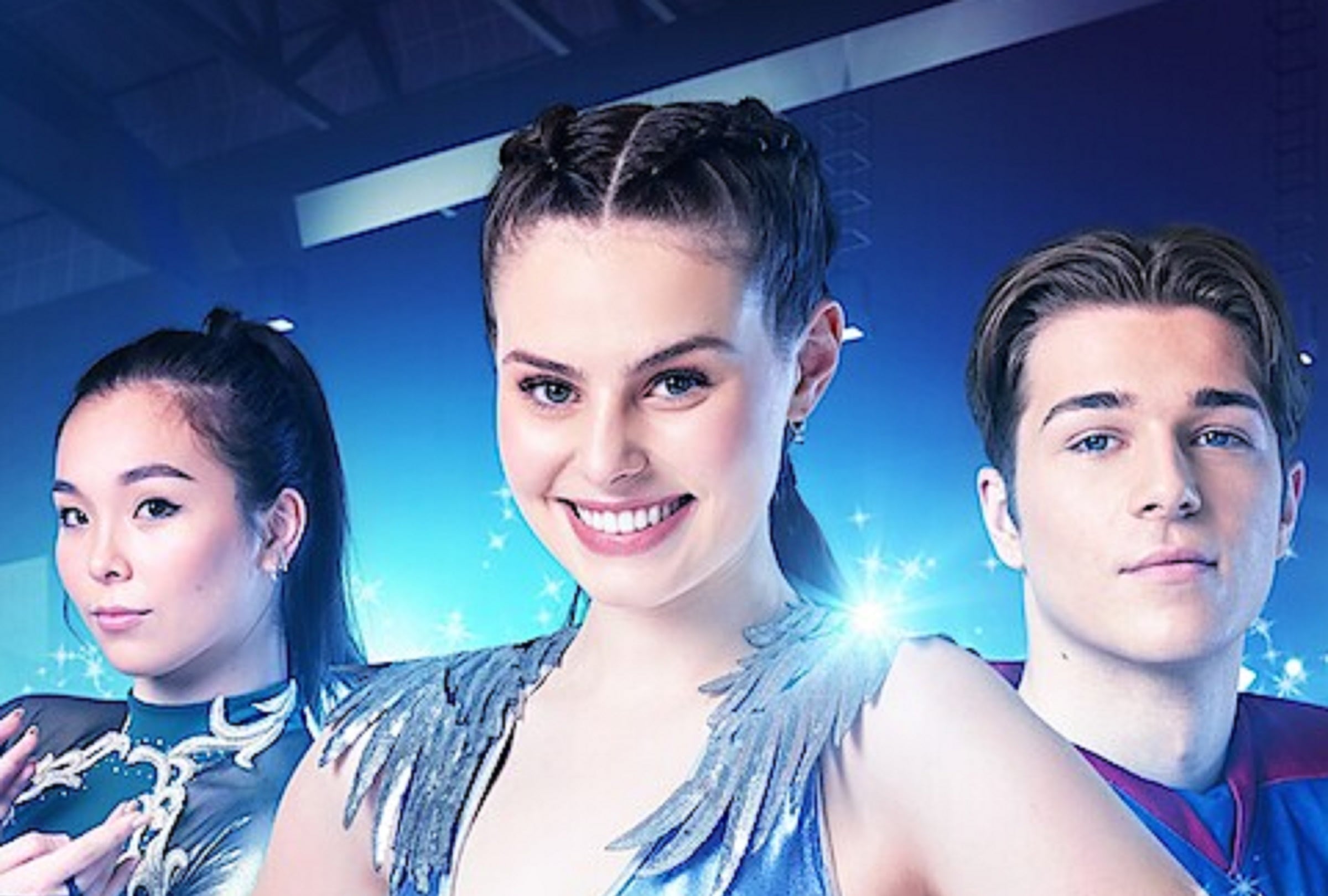 Grace Beedie y Dakota Benjamin Taylor son los protagonistas de la serie "Sobre hielo", que tiene 10 episodios (Foto: Netflix)