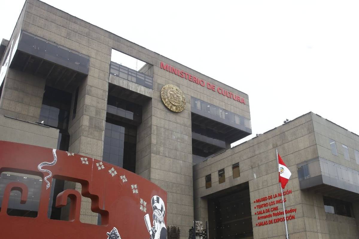 Ministerio de Cultura. Foto: Ministerio de Cultura