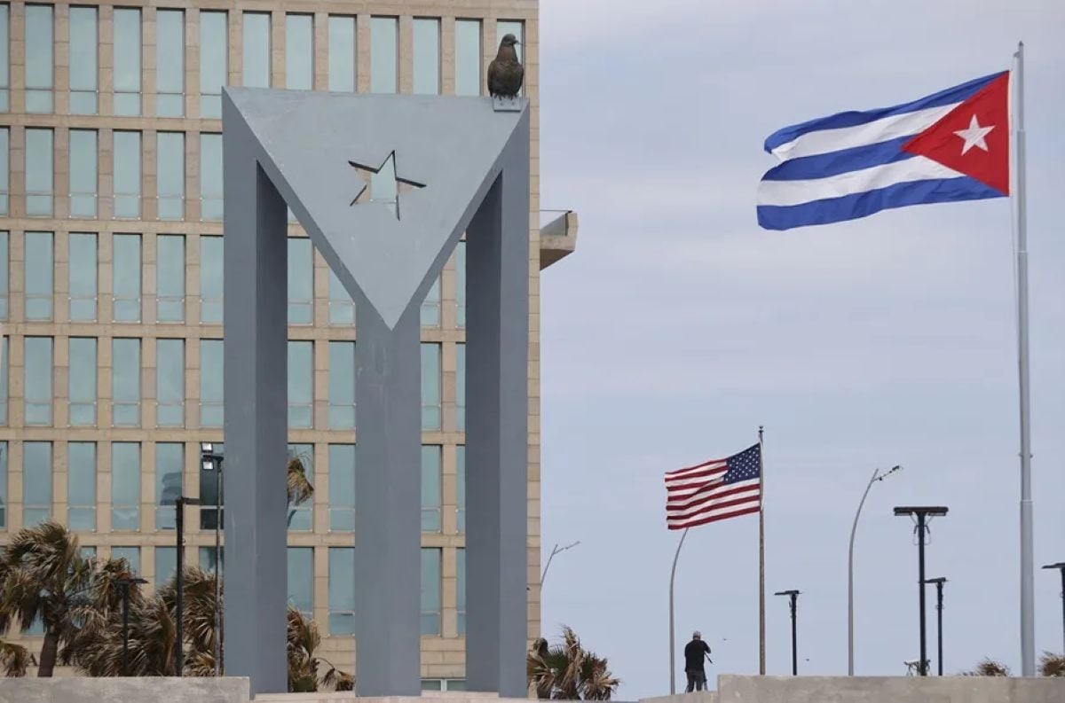 El presidente cubano, Miguel Díaz-Canel, advirtió sobre graves consecuencias ante una eventual intervención militar de Estados Unidos en la isla. Foto: EFE.