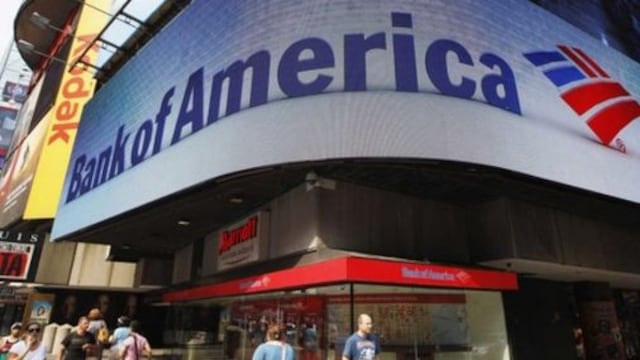 Bank of America reporta menores ganancias por cargos relacionados con hipotecas