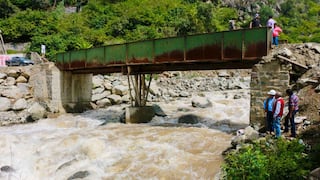 Río Cañete en alerta naranja ante incremento de caudal por lluvias