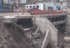 76 puentes en estado crítico: Ositrán pide evitar paso de carga que supere límites de peso