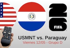 Canales TV de EE.UU. el partido Estados Unidos vs. Paraguay - dónde ver transmisión por el Mundial 2026