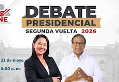 ¿Por qué canal TV ver transmisión Debate Presidencial de Segunda Vuelta EN VIVO del JNE 2026 hoy, 31 de mayo?