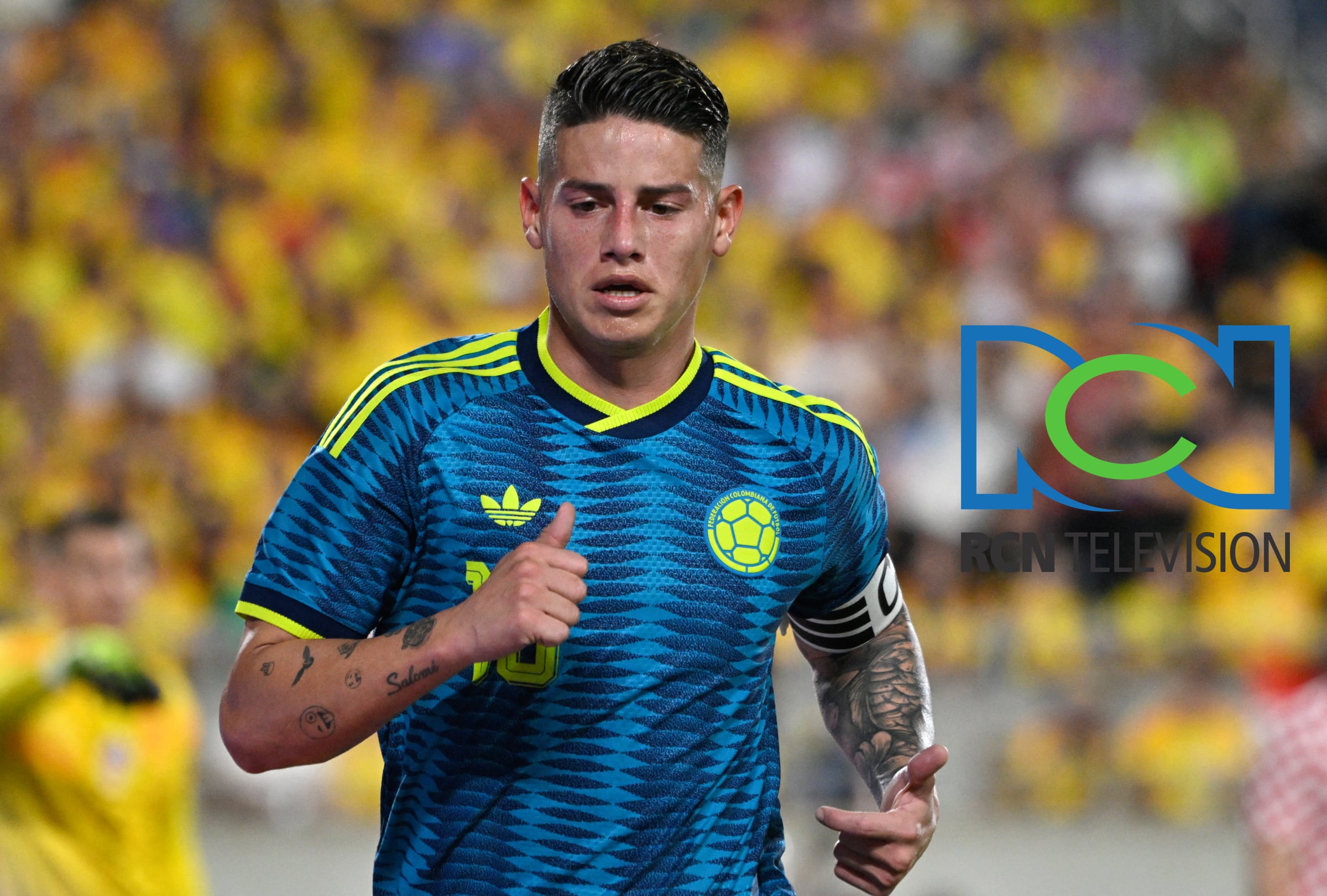 LANDOVER, MARYLAND (ESTADOS UNIDOS), 29/03/2026.- Cobertura oficial de Canal RCN Deportes EN VIVO GRATIS para ver el partido entre Colombia y Francia este domingo 29 de marzo por amistoso internacional de la Copa Mundial de la FIFA 2026. FOTO DE MIGUEL J. RODRIGUEZ CARRILLO PARA AFP