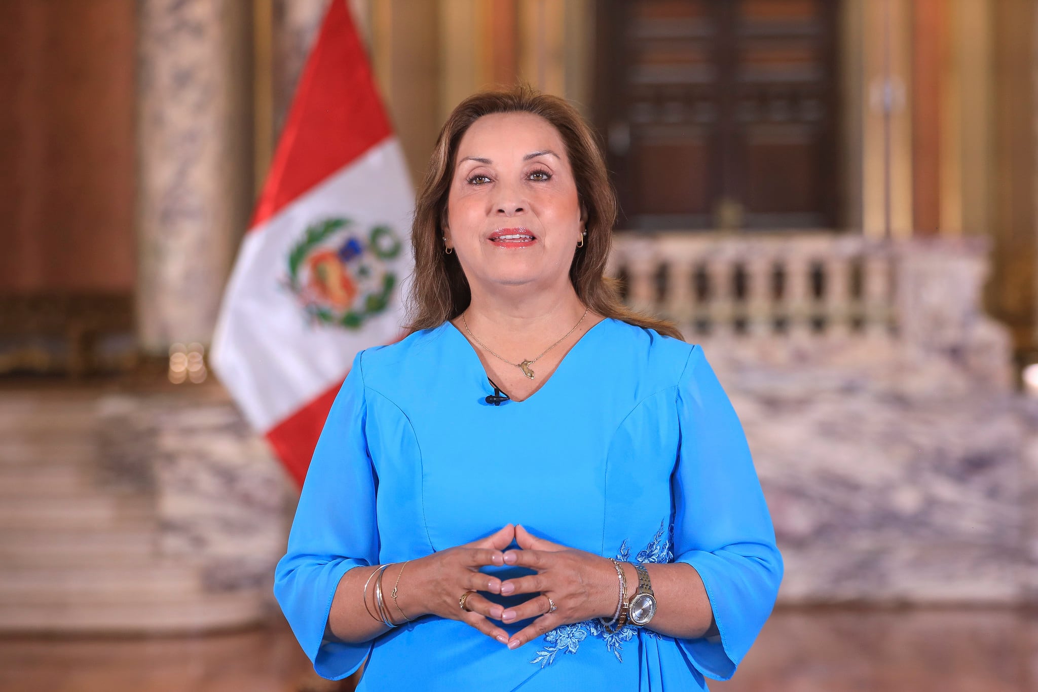 La presidenta Dina Boluarte se refirió a Janet Tello. (Foto: Presidencia)