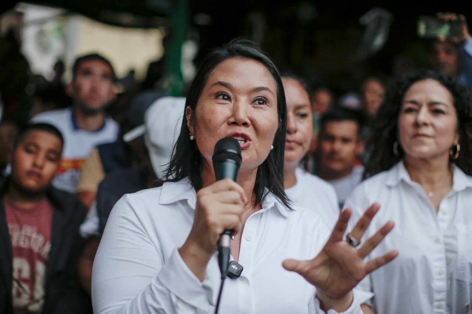Nuevas encuestas muestran una ventaja de Keiko sobre Sánchez, pero no porque Keiko haya subido, sino porque él ha bajado. (Fotos: Julio Reaño/GEC)