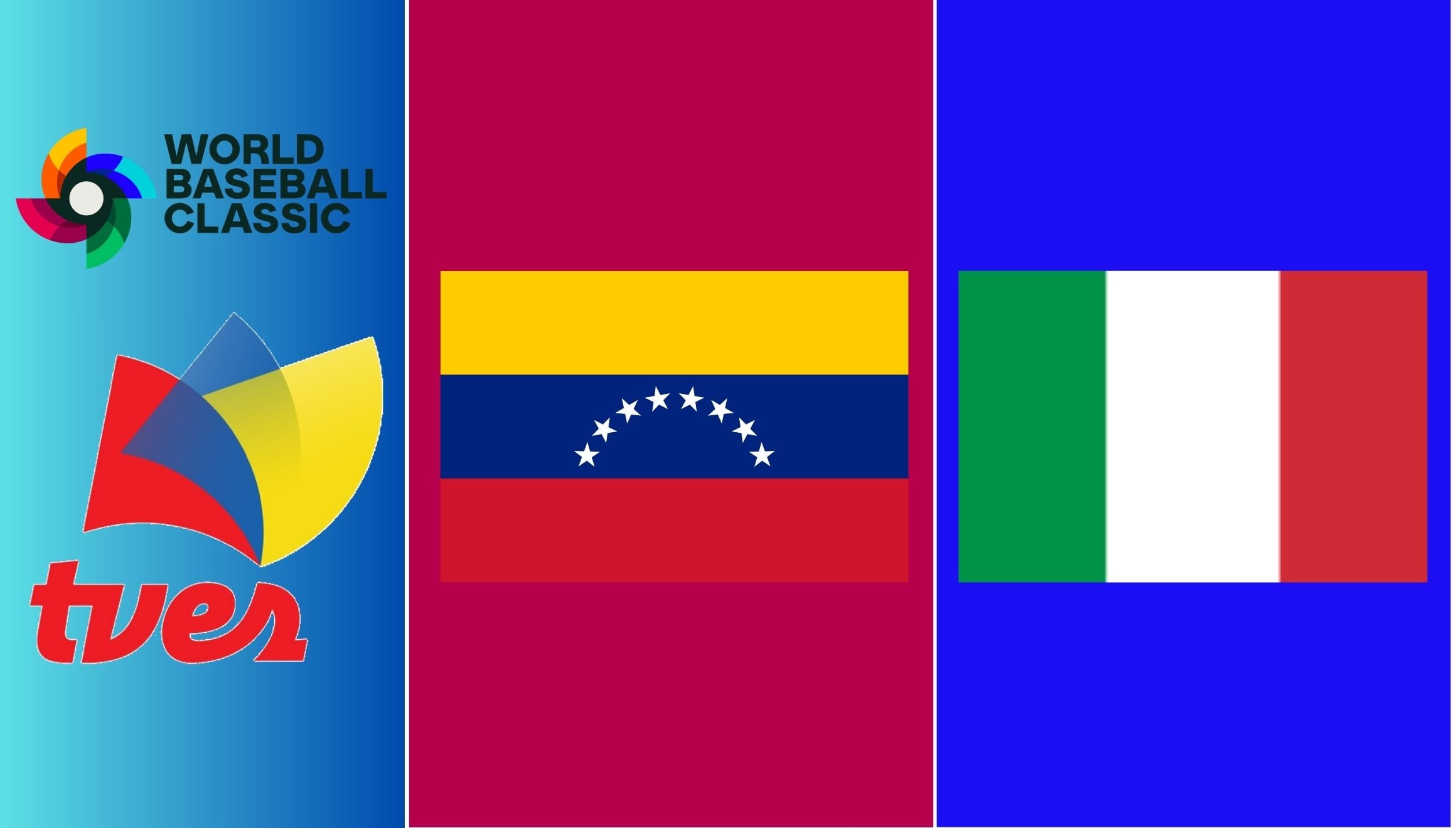TVES transmite el partido entre Venezuela vs. Italia EN VIVO EN DIRECTO ONLINE por la semifinal del Clásico Mundial de Béisbol 2026. (Foto: Composición Gestión Mix)