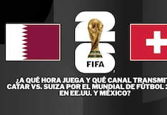 💥 ¿A qué hora juega y en qué canal transmiten Catar vs. Suiza EN VIVO hoy por el Mundial de Fútbol 2026 en EE.UU. y México?