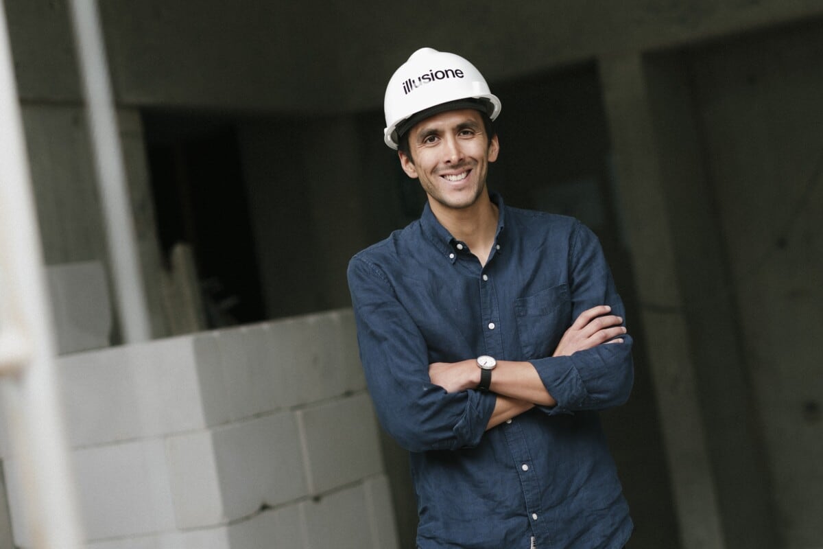 Pepe Palma, socio fundador y director general de Illusione.