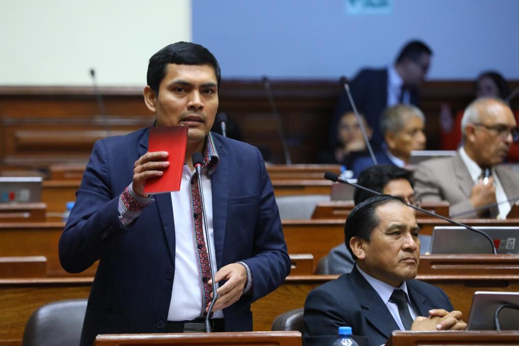 Congresista de Perú Libre, Américo Gonza. (Foto: Congreso)