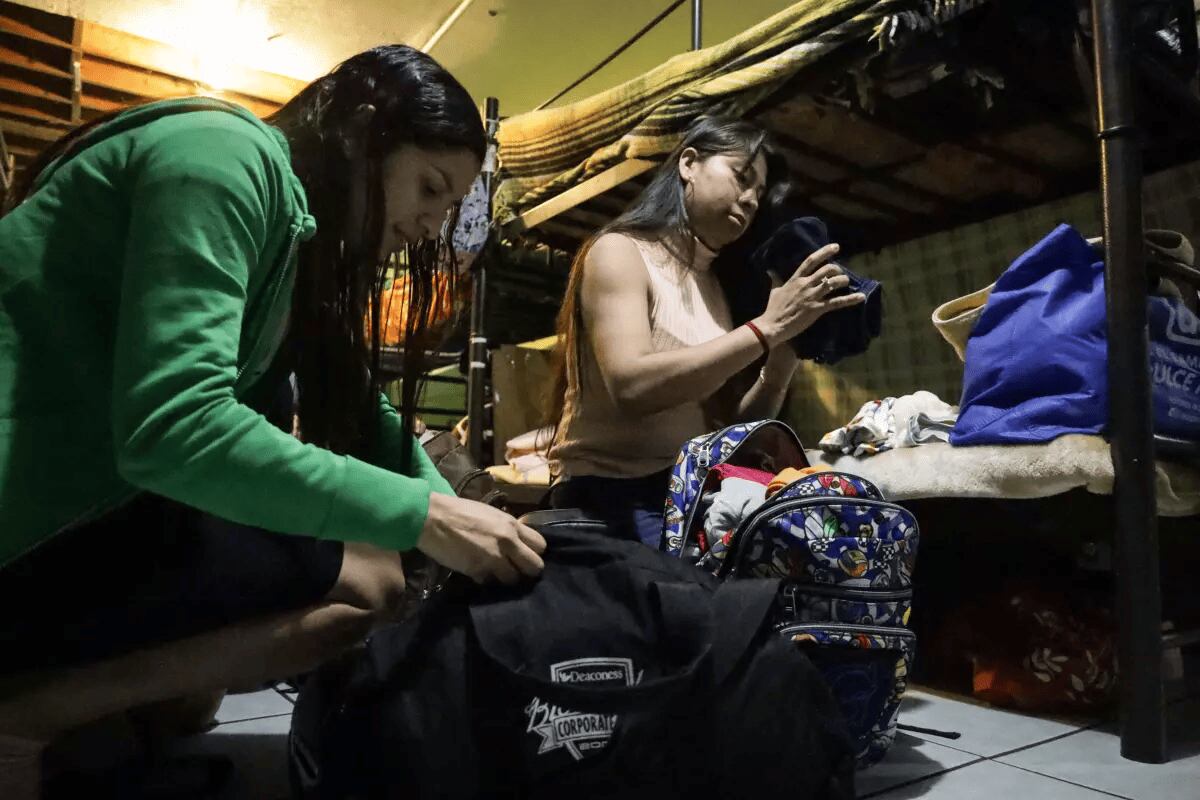Karla Ruiz Gutiérrez, de Guatemala, es otra de las migrantes que recurrió a las alternativas. (Foto: EFE)