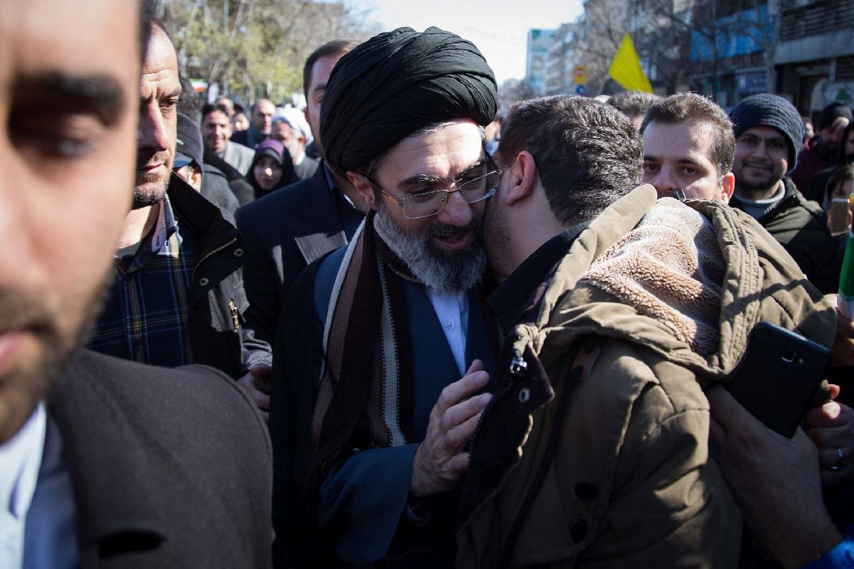 Mojtaba Khamenei en 2020. Foto: Rouzbeh Fouladi/Middle East Images/AFP/Getty Images