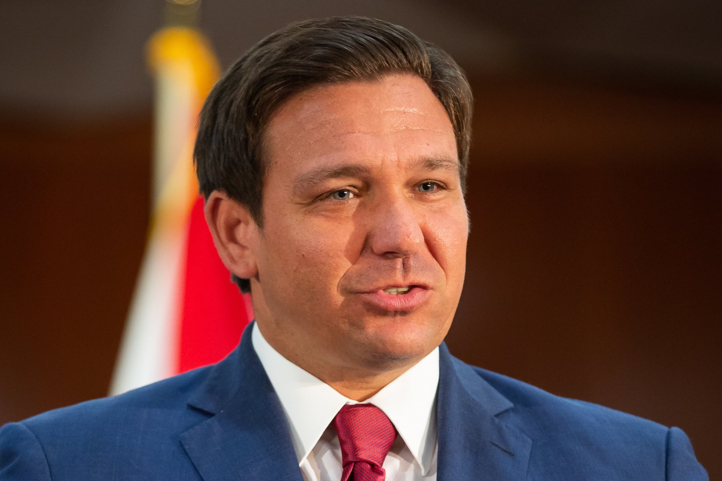 Ron DeSantis no puede buscar un tercer mandato consecutivo, así que dejará de ser gobernador de Florida (Foto: Oficina del Gobernador de Florida)