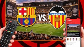 ¿A qué hora juega y en qué canal transmiten FC Barcelona vs. Valencia EN VIVO hoy por LaLiga 2026?