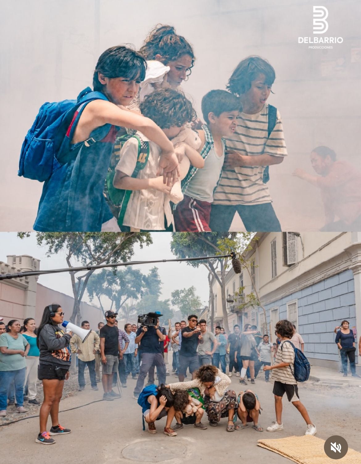 Son 300 extras lo que demandó la grabación del primer capítulo de Señora del Destino. (Foto: Redes de Del Barrio Producciones)