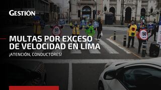 SAT: conoce los nuevos límites de velocidad en avenidas, calles y jirones de Lima