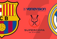 Venevisión transmitió el clásico FC Barcelona 3-2 Real Madrid por la Supercopa de España 2026