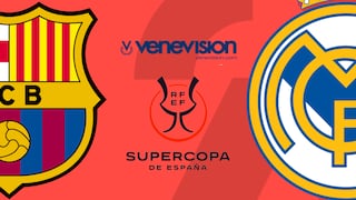 Venevisión transmitió el clásico FC Barcelona 3-2 Real Madrid por la Supercopa de España 2026
