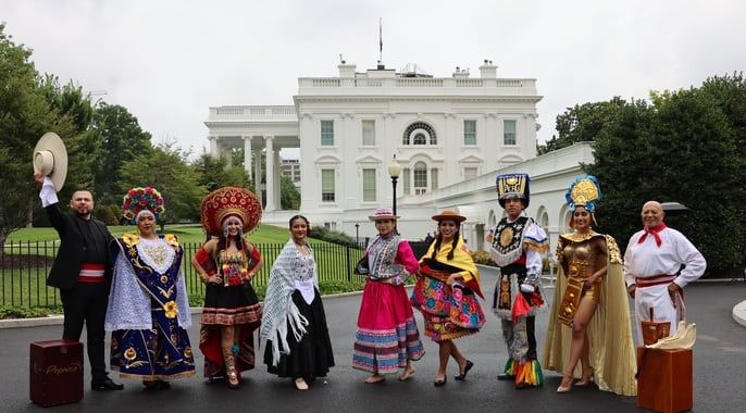 La Casa Blanca celebró las contribuciones de los peruanos que residen en EE.UU. con un evento que destaca la cultura peruana.