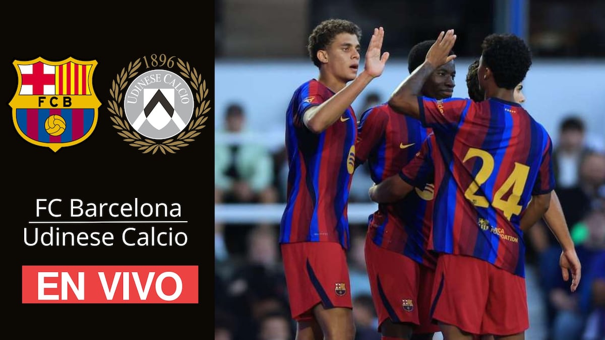 ¿Dónde ver FC Barcelona vs. Udinese EN VIVO GRATIS por amistoso de LaLiga 2026? Horarios y canales TV