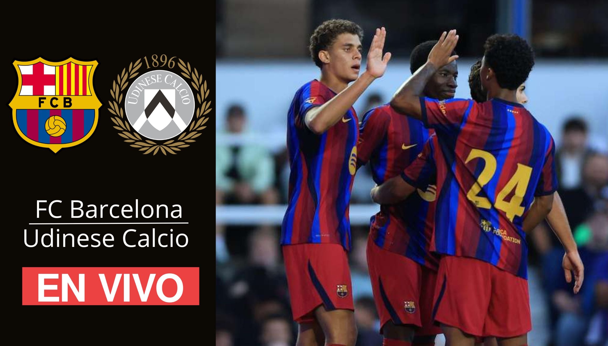 Conoce los horarios, canales de TV y dónde ver el partido FC Barcelona vs. Udinese HOY sábado 8 de agosto. (Foto: Composición Gestión Mix)