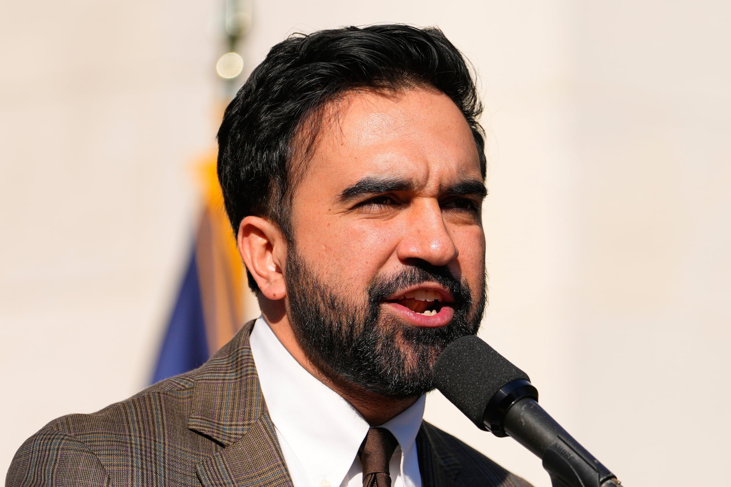 Zohran Mamdani, alcalde de Nueva York, fue muy enérgico en expresar que la medida se toma para favorecer la seguridad en las calles de la ciudad (Foto: AP)