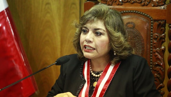 Fiscal de la Nación Zoraida Ávalos.  (Foto: Andina)
