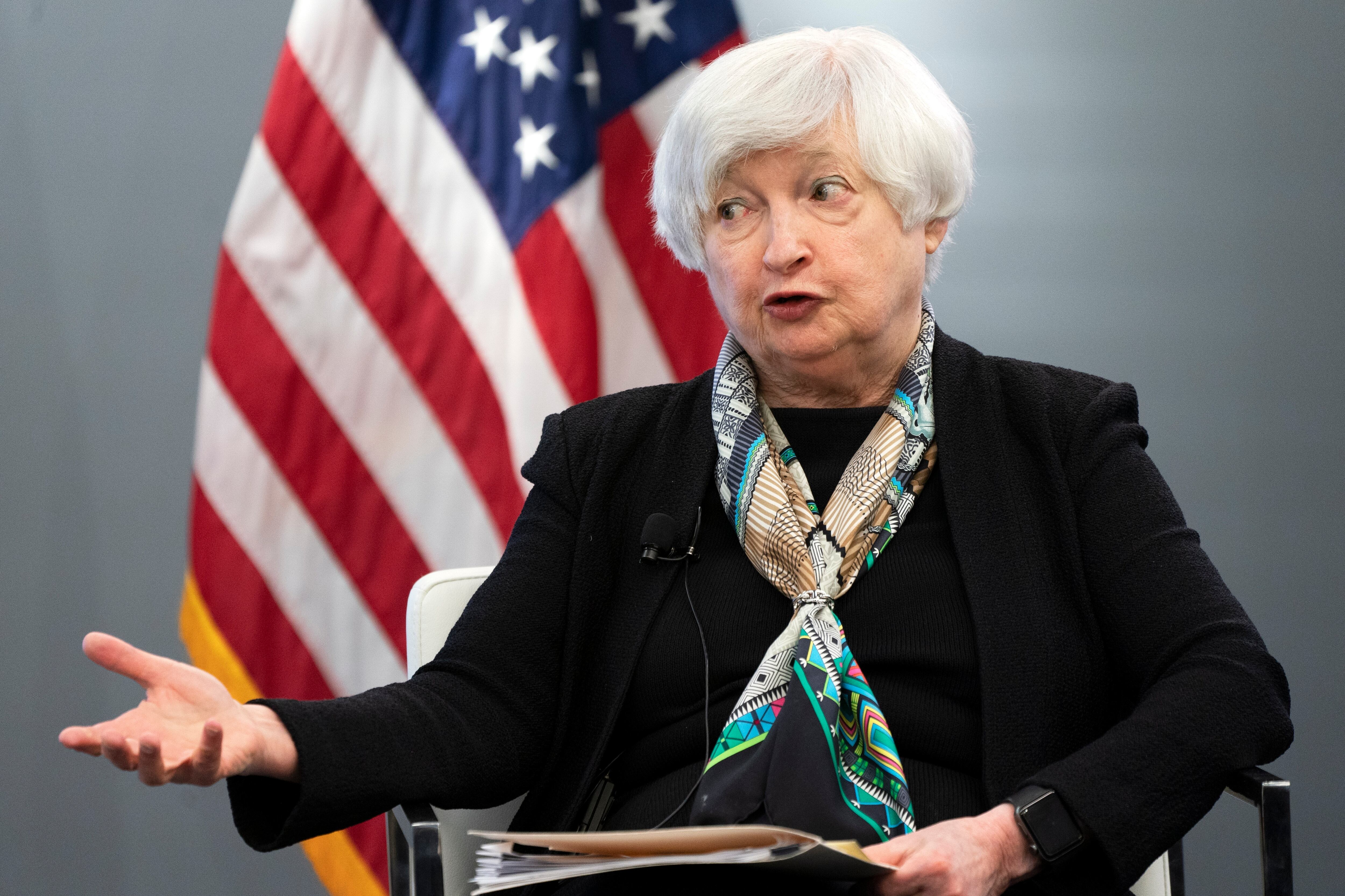 Janet Yellen, secretaria del Tesoro de Estados Unidos. (AP Photo/Jacquelyn Martin)