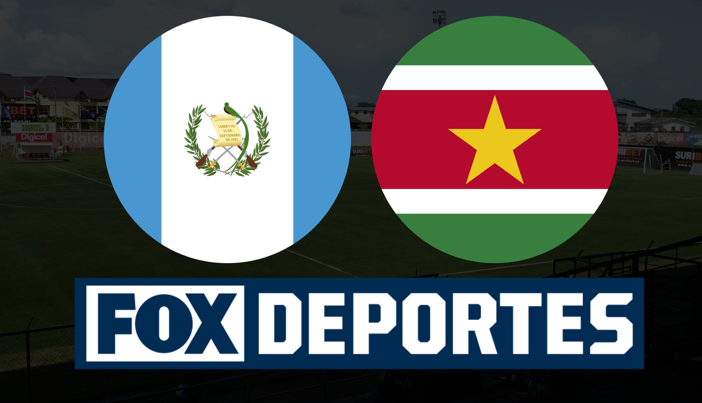 FOX EN VIVO por Internet - dónde ver partido Guatemala vs. Surinam en señal abierta y Fútbol Online