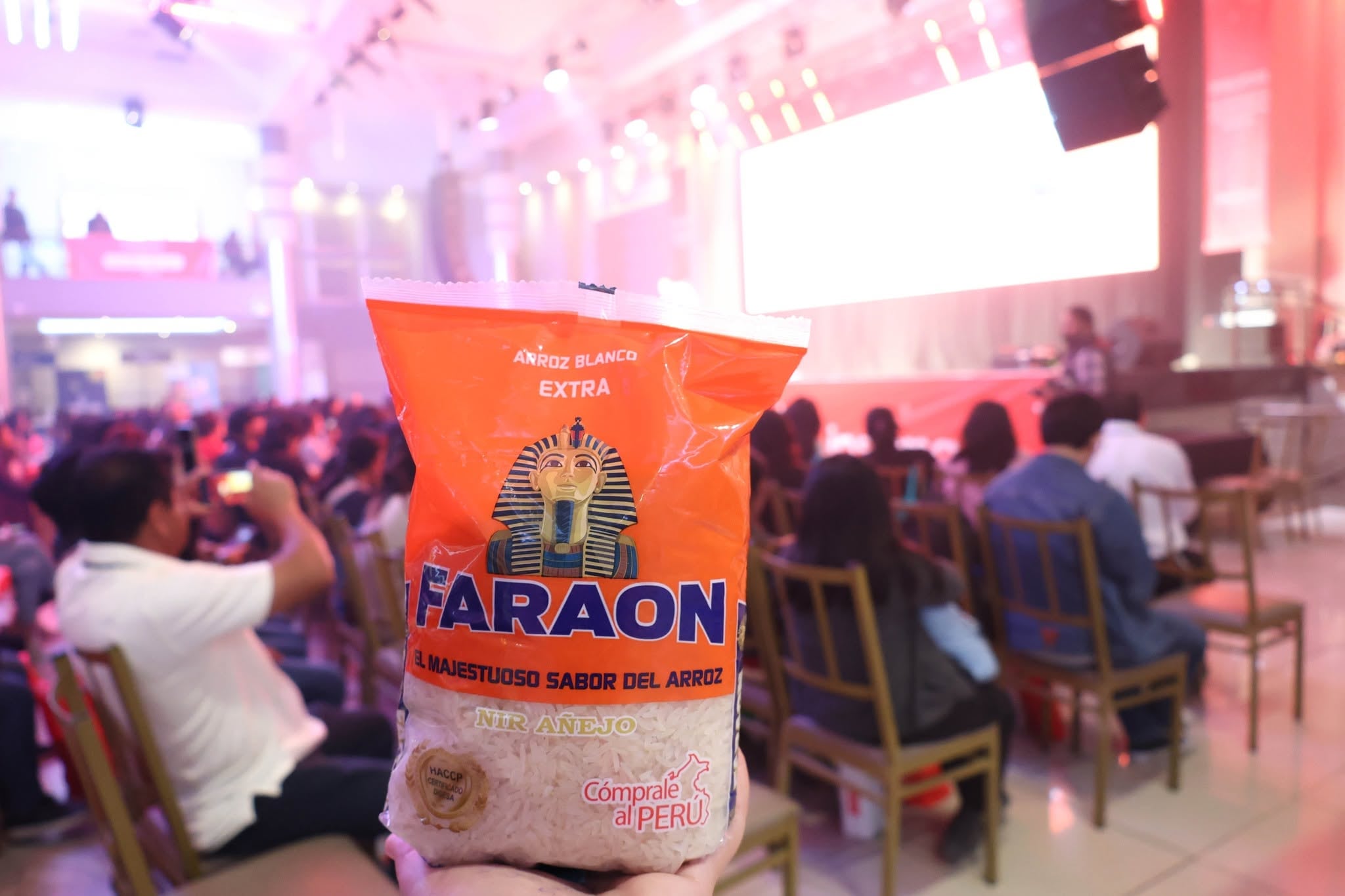Productos Faraón, la segunda marca individual de arroz más grande del país, solo superada por el portafolio de Costeño Alimentos (grupo Camil). Foto: Productos Faraón