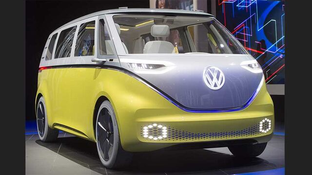 Combi 'hippie' de Volkswagen ahora es eléctrica y autónoma