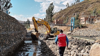 Contraloría advierte riesgos en obra inconclusa de enrocado
