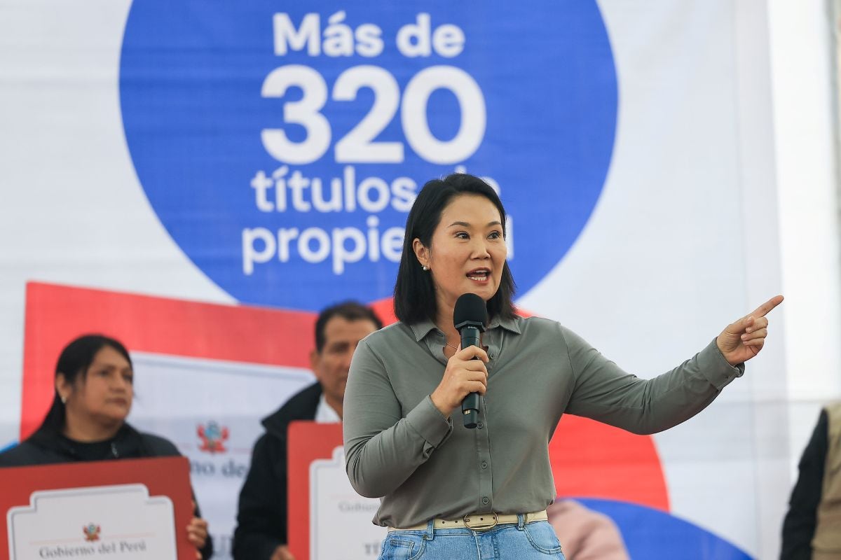 La presidenta Keiko Fujimori solicitó autorización para viajar a El Salvador del 28 al 31 de octubre, por invitación del mandatario Nayib Bukele. Foto: Presidencia.