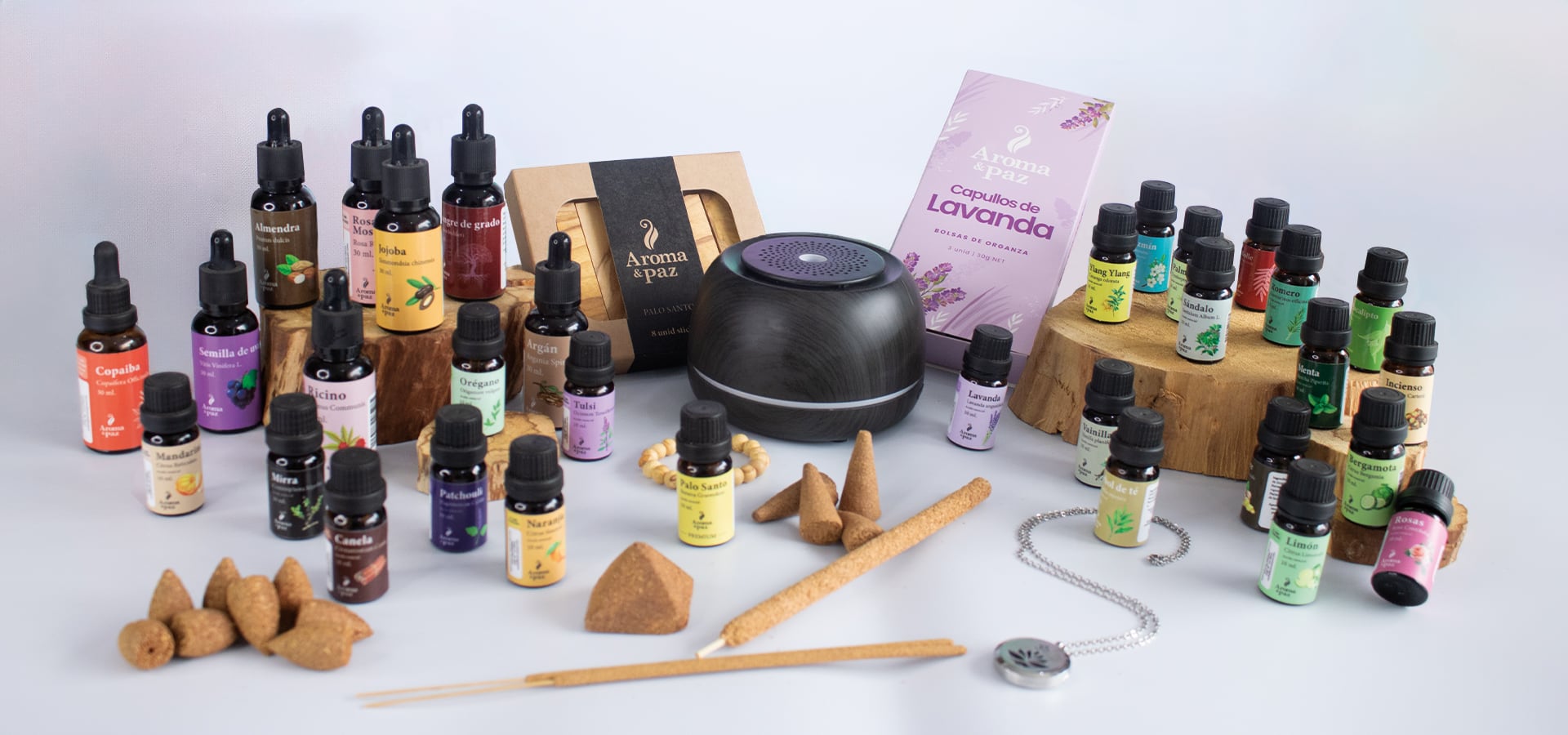 Aroma y Paz tiene más de 70 productos en su portafolio. (Foto: difusión).