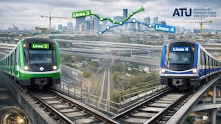 Líneas 3 y 4 del Metro de Lima “reviven”: los plazos que marca la ATU