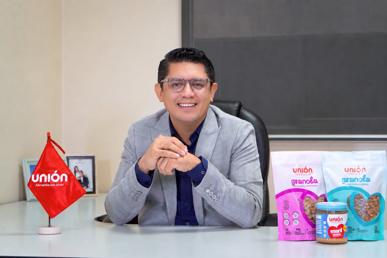 Martín Saldaña, CEO de Unión (Panificadora Unión)
