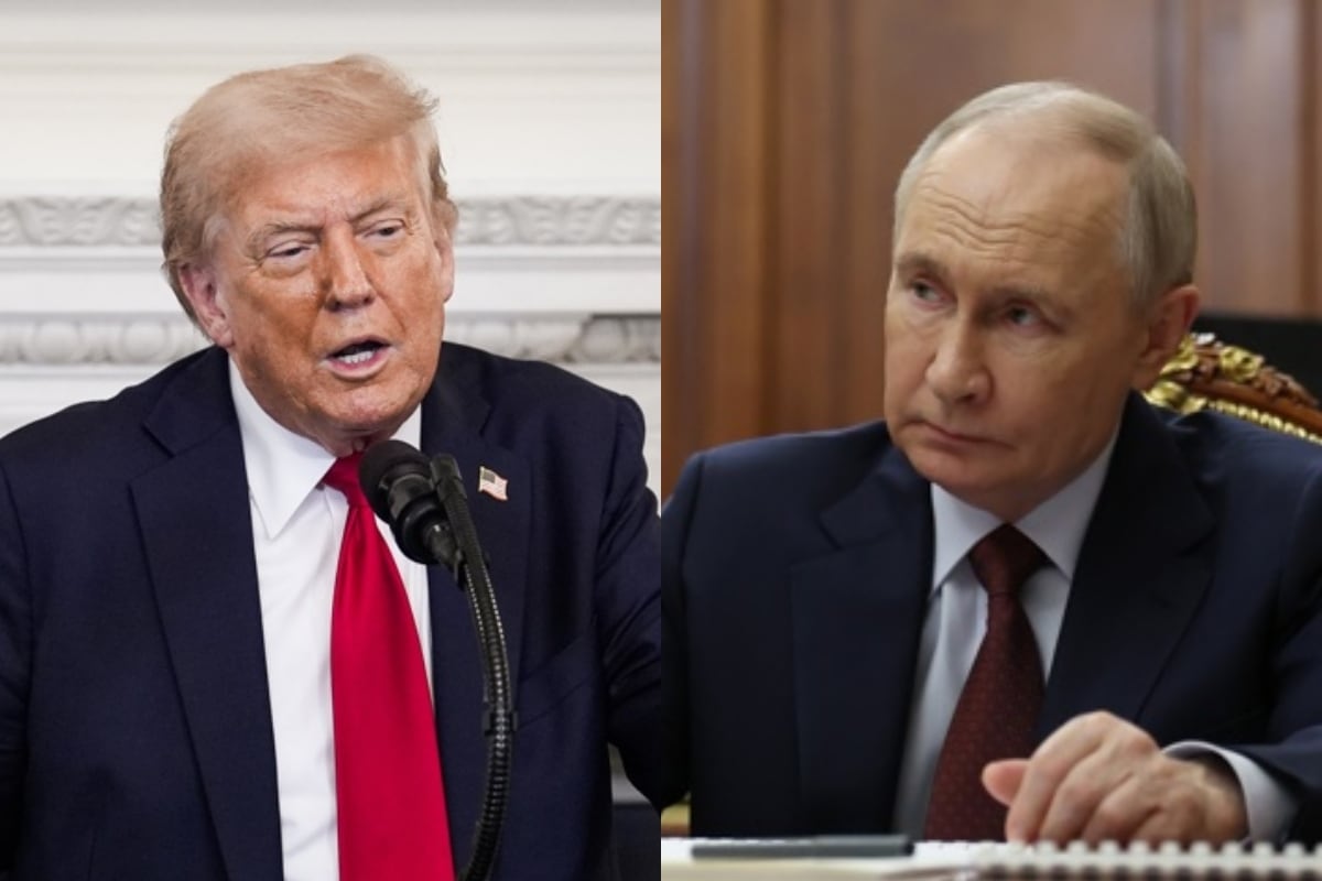 El presidente de Estados Unidos, Donald Trump (izq.) y su homólogo ruso, Vladímir Putin. (Foto: EFE)