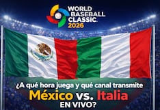 ⚾ ¿Qué canales transmiten el juego México vs. Italia EN VIVO GRATIS hoy por el Clásico Mundial de Béisbol 2026?