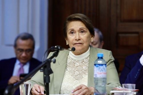 Inés Tello junto con Aldo Vásquez fueron inhabilitados por el Congreso como miembros de la JNJ. (Foto: Congreso)