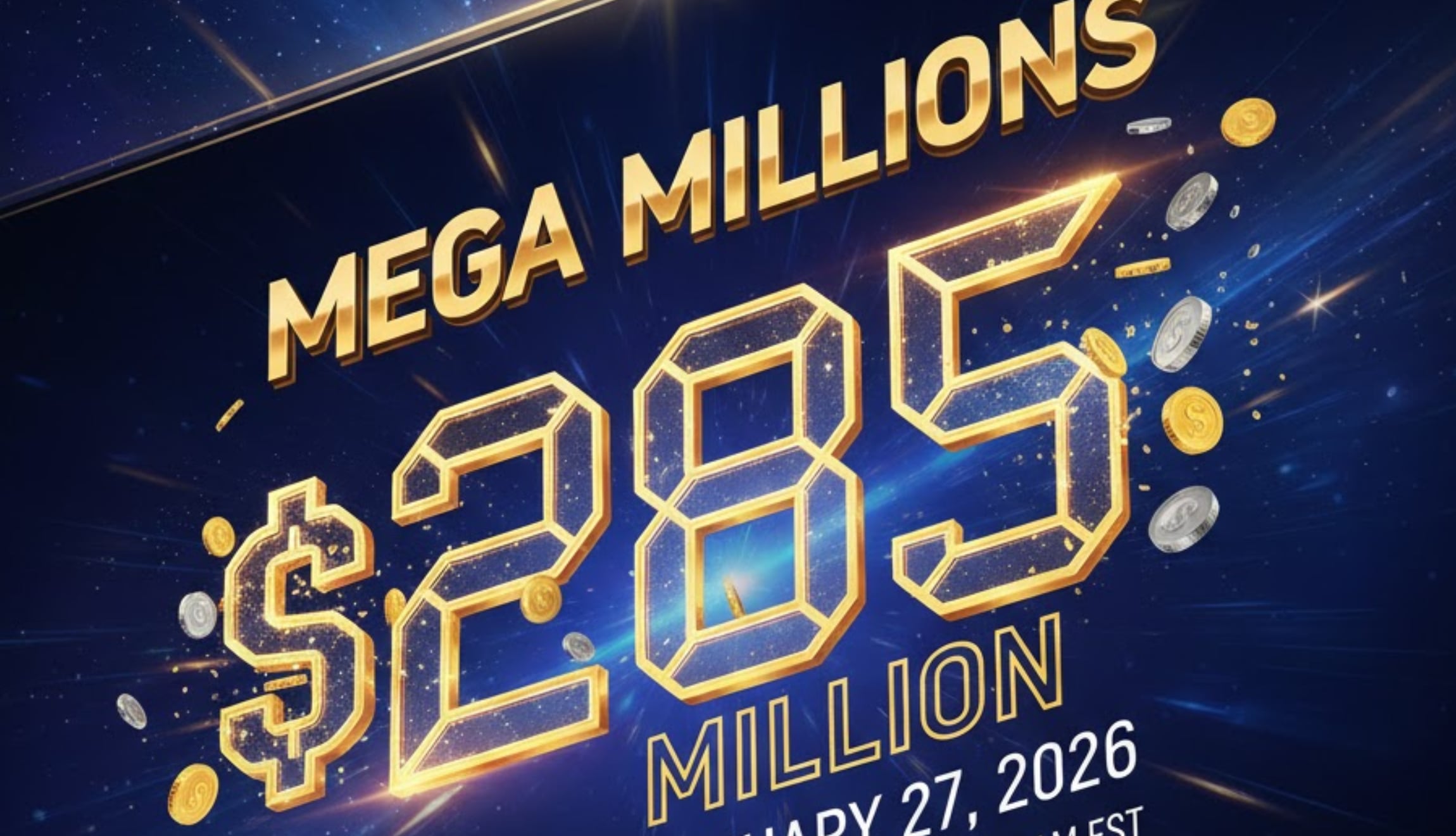 Consulta cuáles son los números ganadores del Mega Millions y los resultados de este martes 27 de enero 2026, por un premio mayor de 285 millones de dólares. (Foto: Imagen creada por El Comercio MAG utilizando la IA de Gemini)