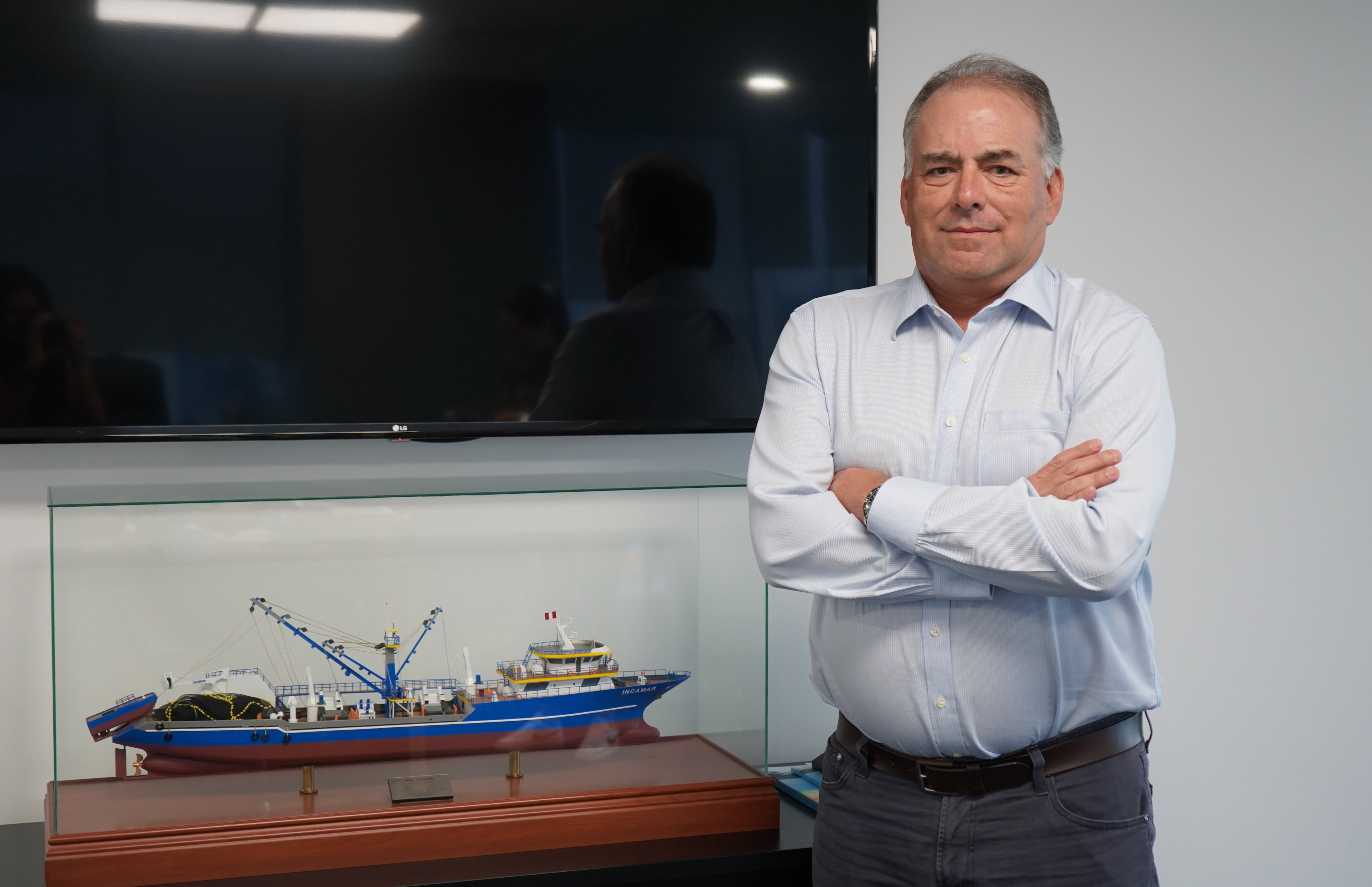 José Miguel Tirado está a cargo de Copeinca. Está en la compañía hace más de 14 años. Foto: Copeinca.