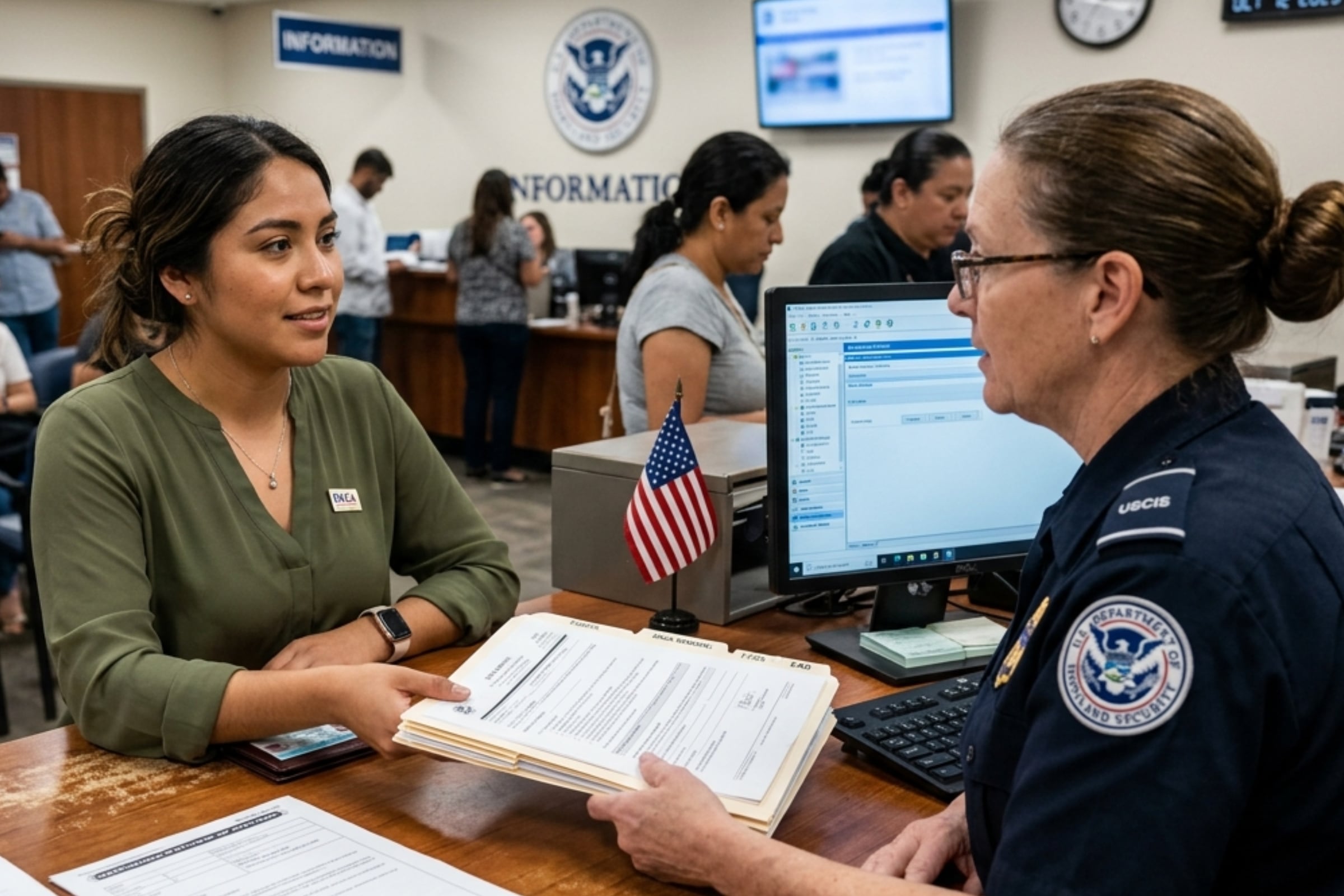 USCIS recomiendo tramitar su renovación de DACA con una anticipación entre 4 a 5 meses. (Crédito: Imagen creada por El Comercio MAG usando Gemini / Imagen referencial no válida legalmente, solo usada con fines educativos)